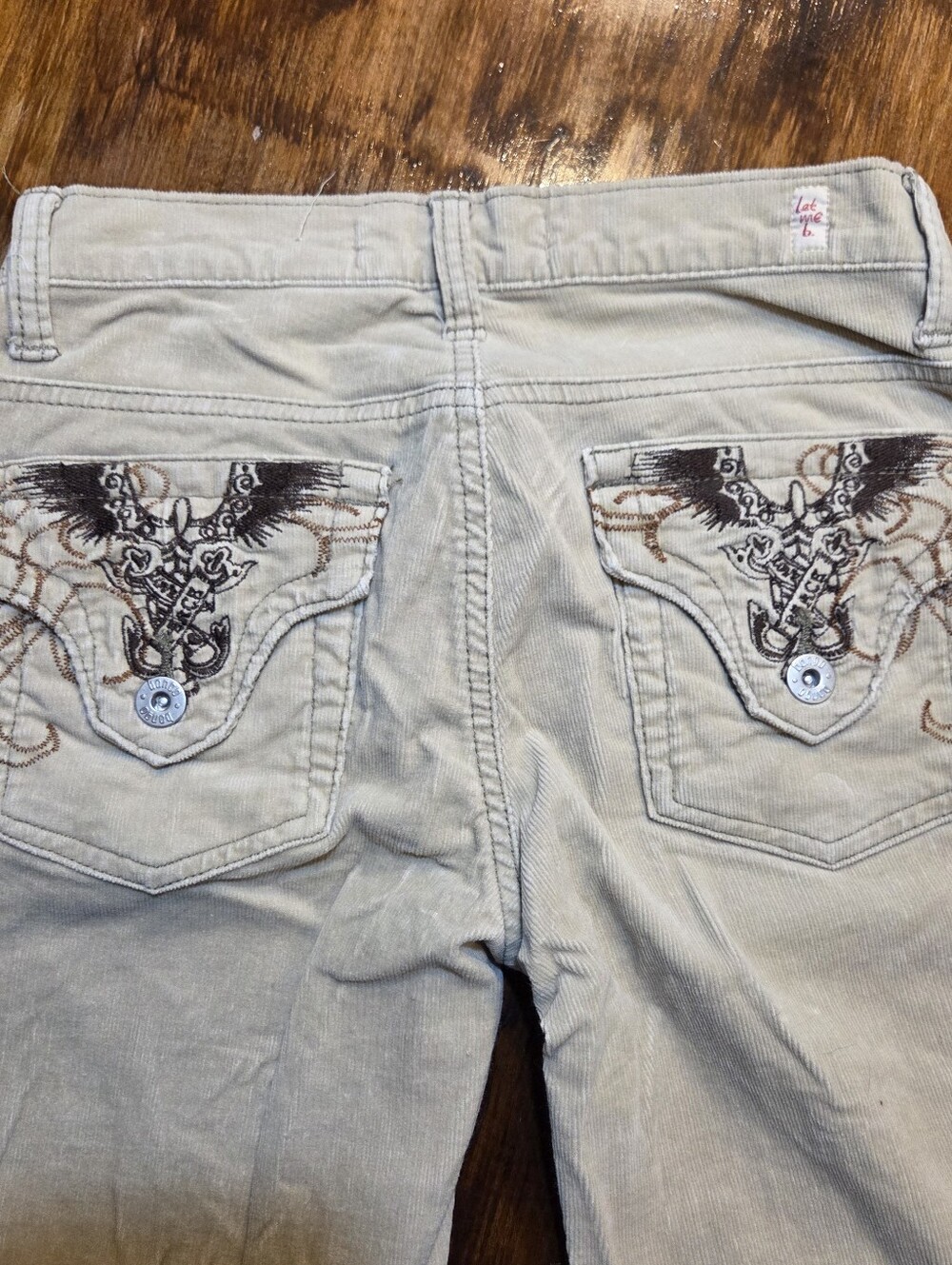 Vintage Y2K bongo low rise corduroy jeans Size 3 Bongo Let me B Flare